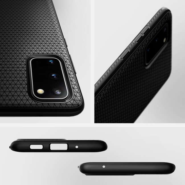 Tok  Spigen Liquid Air Samsung Galaxy S20 Plus - G985F, black