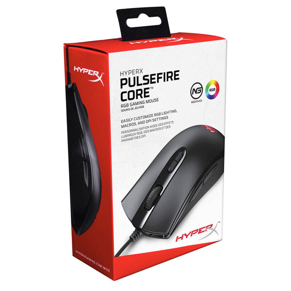 Gamer egér Kingston HyperX Pulsefire Core Gaming Mouse Gamer egér Kingston HyperX Pulsefire Core Gaming Mouse