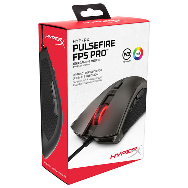 Gamer egér Kingston HyperX Pulsefire FPS Pro Játékos Egér Gamer egér Kingston HyperX Pulsefire FPS Pro Játékos Egér