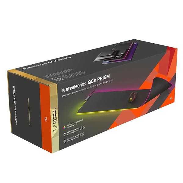 Gamer alátét SteelSeries QcK Prism Cloth XL