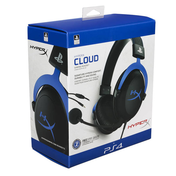 Gamer Fülhallgató Kingston HyperX Cloud for PS4