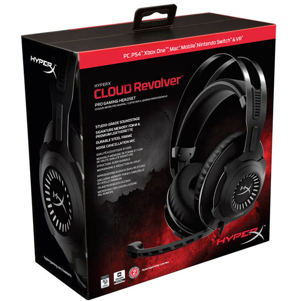 Gamer Fülhallgató Kingston HyperX Cloud Revolver