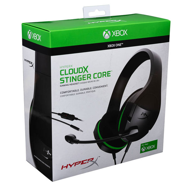 gamer fülhallgató Kingston HyperX CloudX Stinger Core for Xbox gamer fülhallgató Kingston HyperX CloudX Stinger Core for Xbox