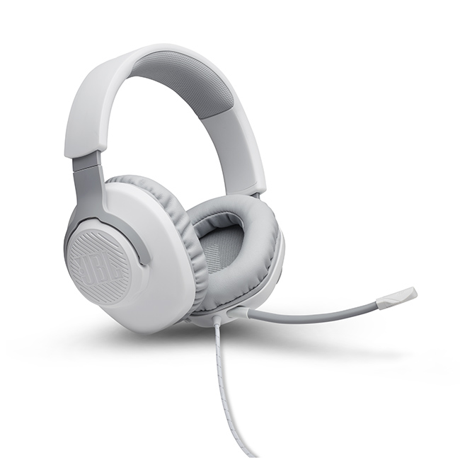 JBL Quantum 100 White fejhallgató