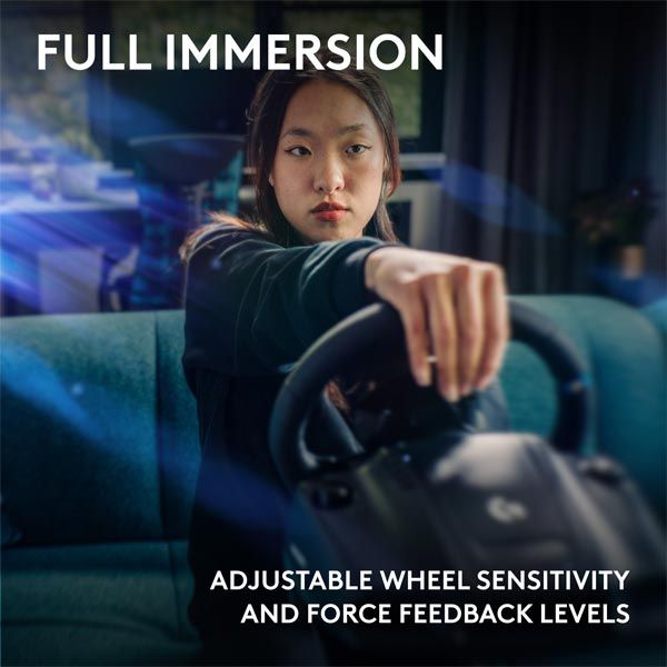 Logitech G923 kormány és pedálok Xbox One és PC számára Logitech G923 kormány és pedálok Xbox One és PC számára