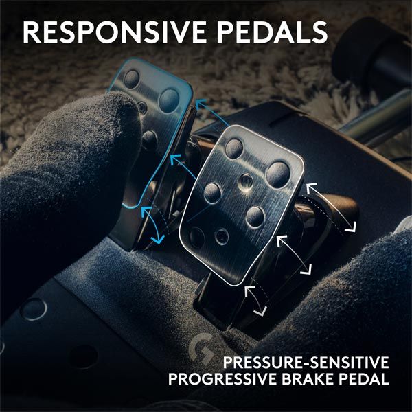 Logitech G923 kormány és pedálok Xbox One és PC számára Logitech G923 kormány és pedálok Xbox One és PC számára