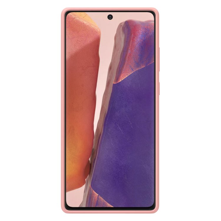 Tok Samsung Silicone Cover EF-PN980TAE Samsung Galaxy Note 20 - N980F, Copper Brown Tok Samsung Silicone Cover EF-PN980TAE Samsung Galaxy Note 20 - N980F, Copper Brown