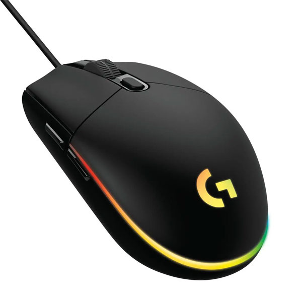 Gamer egér Logitech G102 Lightsync Játékos Egér, fekete