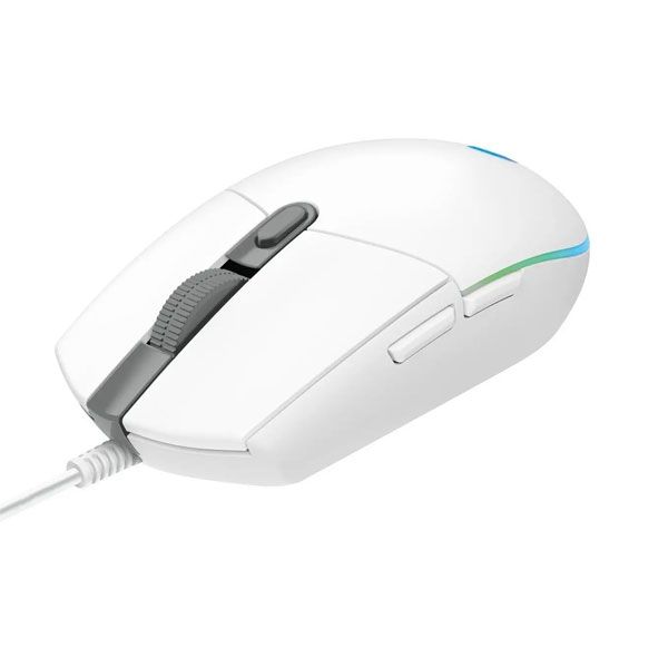 Logitech G203 LIGHTSYNC - gamer egér - fehér