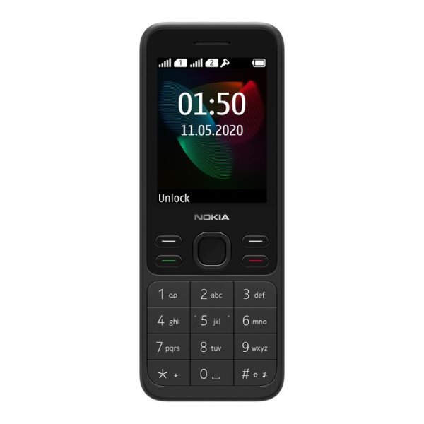 Nokia 150 Dual SIM 2020, fekete