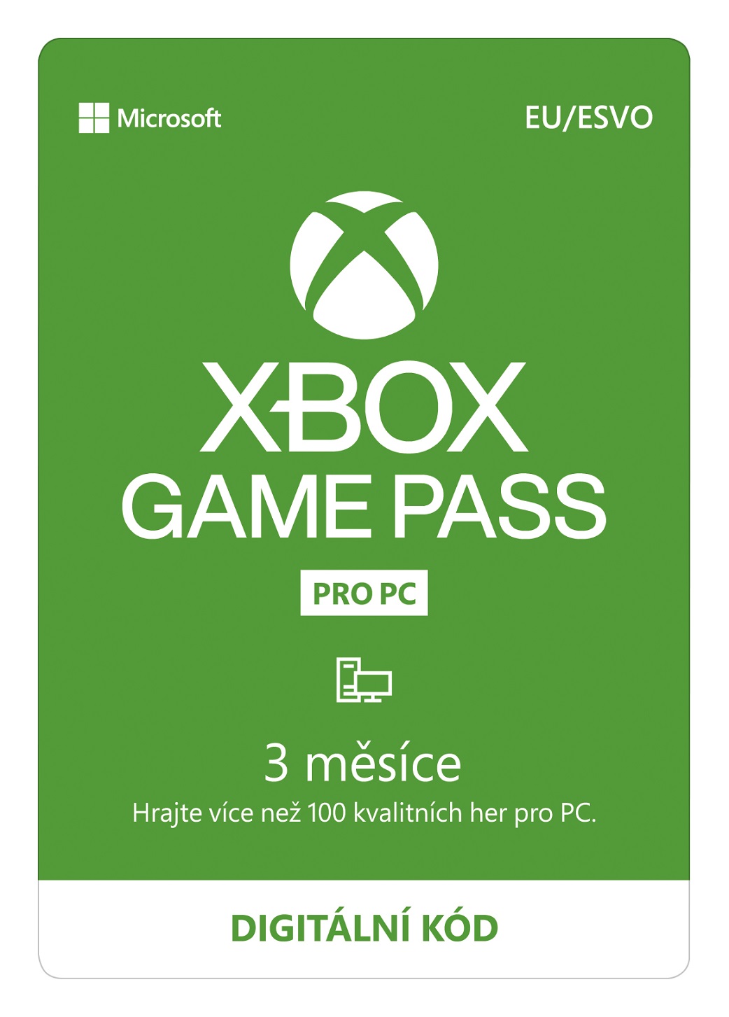 PC Game Pass 3 havi előfizetés