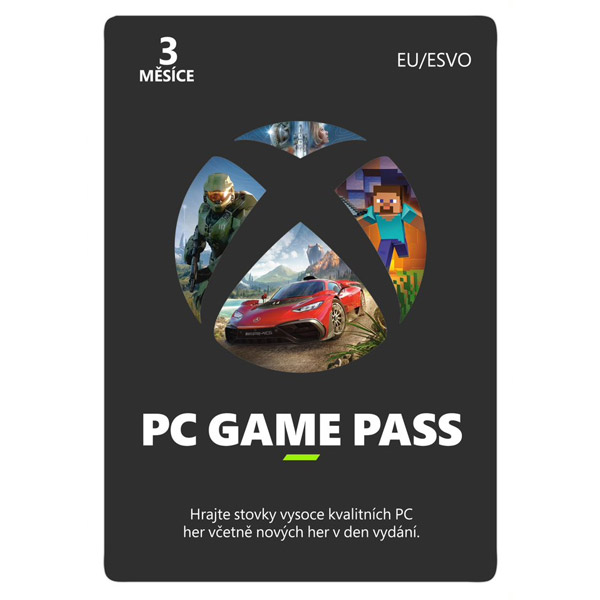 PC Game Pass 3 havi előfizetés