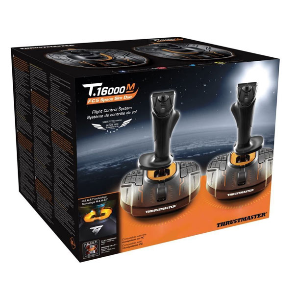 Thrustmaster Joystick T16000M Space SIM duo stick Hotas Thrustmaster Joystick T16000M Space SIM duo stick Hotas