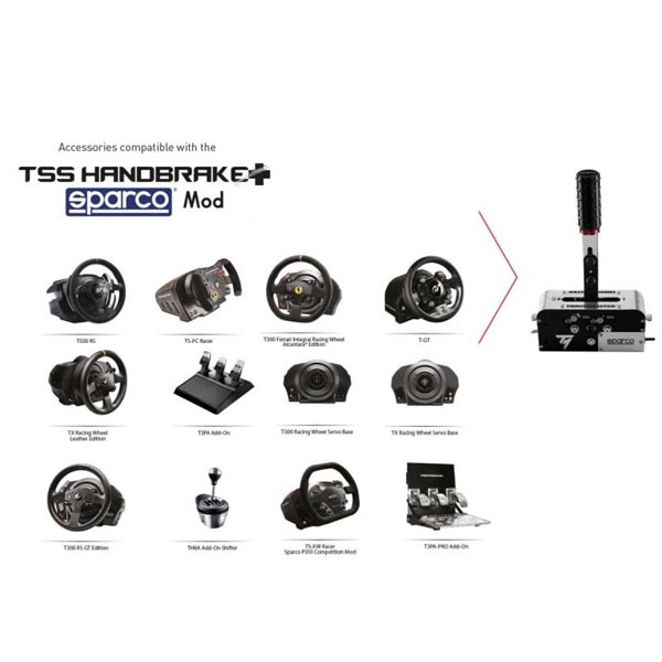 Kézi fék Thrustmaster TSS Handbrake Sparco Mod+