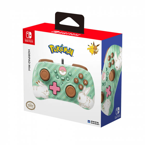 HORI HORIPAD Mini Nintendo Switch számára (Pokémon: Pikachu & Eevee)