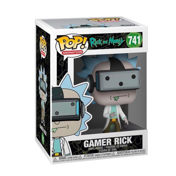 POP! Gamer Rick with VR (Rick & Morty)