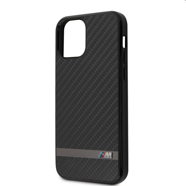 BMW Carbon & Alu Tok iPhone 12/12 Pro, Fekete BMW Carbon & Alu Tok iPhone 12/12 Pro, Fekete