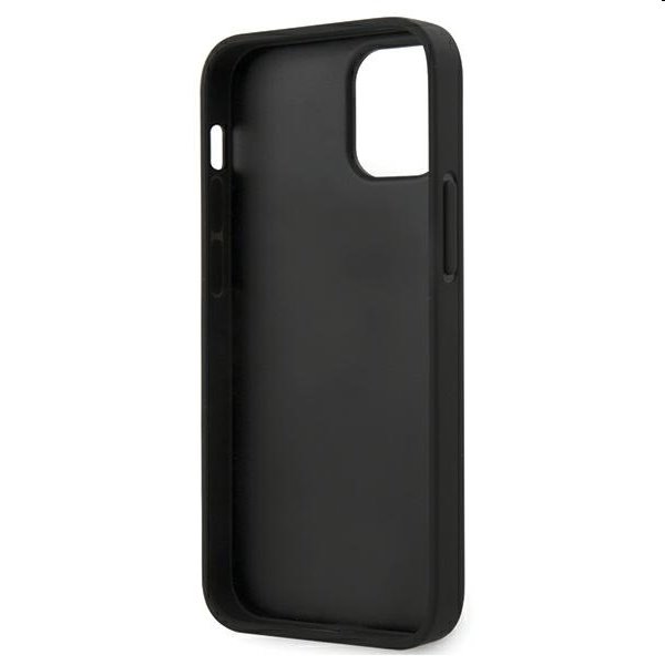 BMW PU Carbon Tricolor Line Tok iPhone 12 mini, Black BMW PU Carbon Tricolor Line Tok iPhone 12 mini, Black