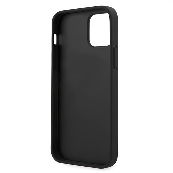 BMW PU Triangles Tricolor Line Tok iPhone 12/12 Pro, Black BMW PU Triangles Tricolor Line Tok iPhone 12/12 Pro, Black