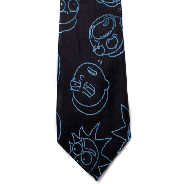 Nyakkendő Face AOP (Rick and Morty)