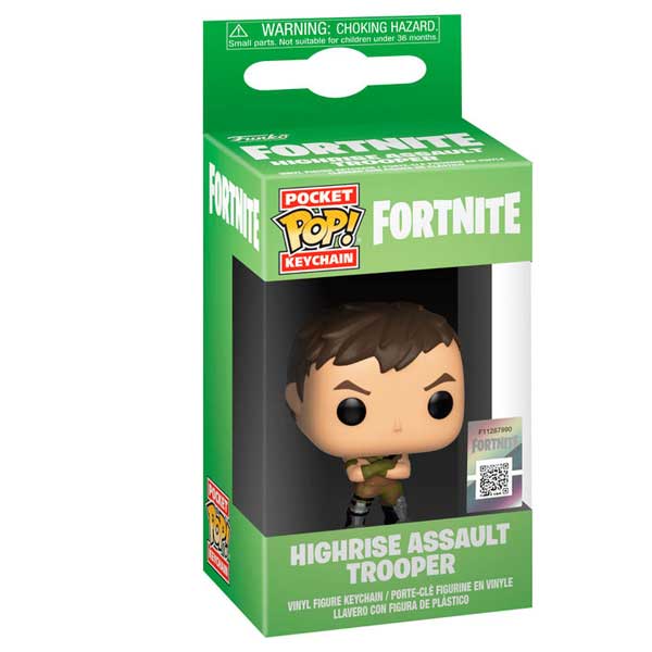 POP! Kulcstartó Highrise Assault Trooper (Fortnite)