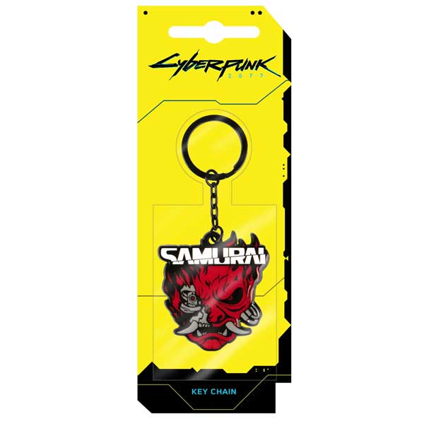 Kulcstartó Cyberpunk 2077 Samurai Logo Metal (Good Loot) Kulcstartó Cyberpunk 2077 Samurai Logo Metal (Good Loot)
