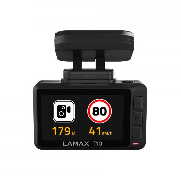 Lamax T10 4K GPS, fedélzeti kamera traffipax jelentéssel
