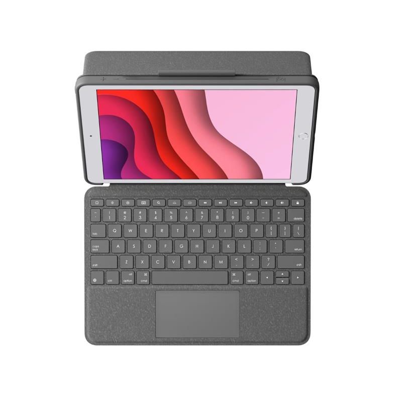 Logitech COMBO TOUCH  iPad (7., 8. és 9.gen) - GRAPHITE - UK