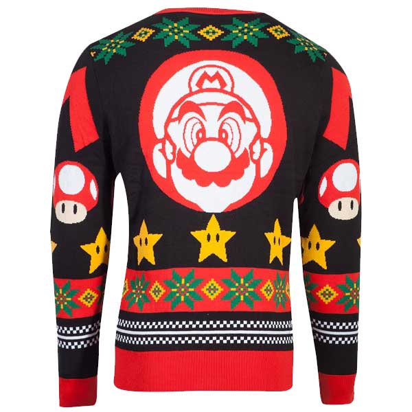 Pulóver Super Mario 3 (Nintendo) L Pulóver Super Mario 3 (Nintendo) L