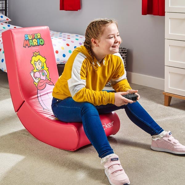 X Rocker - Nintendo gamer fotel Peach X Rocker - Nintendo gamer fotel Peach
