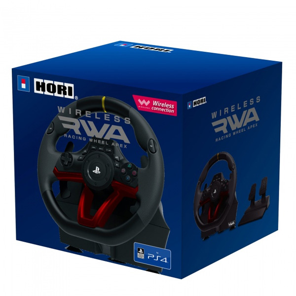 HORI Wireless Racing Wheel APEX for PlayStation 4