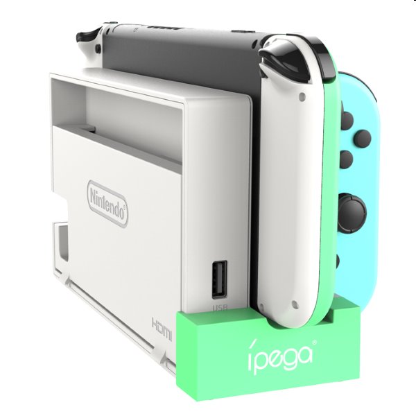 iPega 9186A Töltőállomás Nintendo Switch Joy-con, fehér iPega 9186A Töltőállomás Nintendo Switch Joy-con, fehér