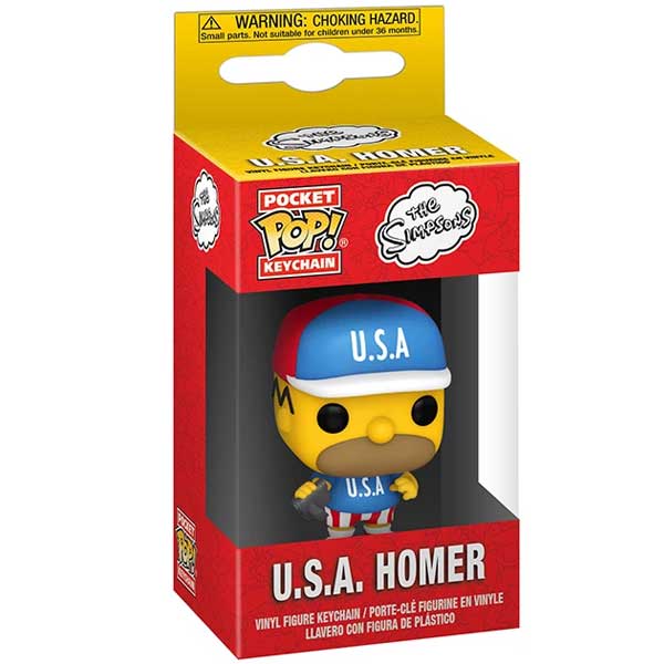 POP! Kulcstartó USA Homer (The Simpsons) POP! Kulcstartó USA Homer (The Simpsons)