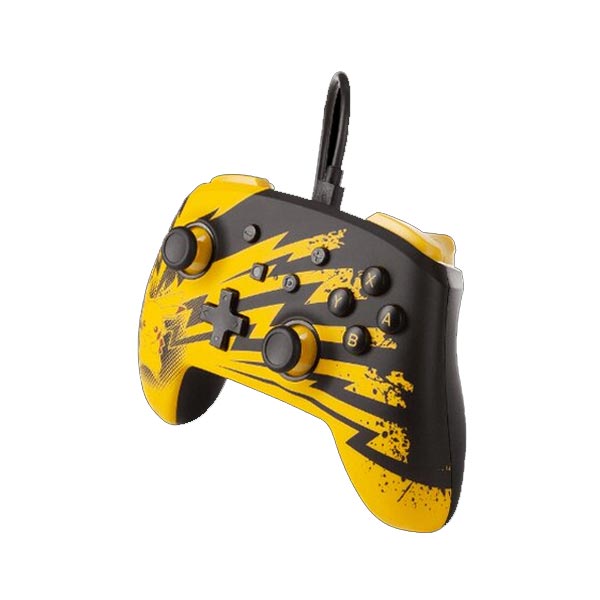 PowerA Enhanced Vezetékes Vezérlő Nintendo Switch számára, Lightning Pikachu PowerA Enhanced Vezetékes Vezérlő Nintendo Switch számára, Lightning Pikachu
