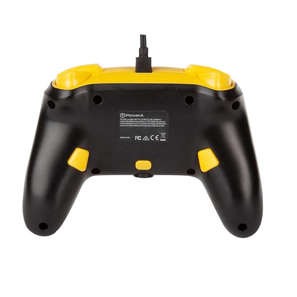 PowerA Enhanced Vezetékes Vezérlő Nintendo Switch számára, Lightning Pikachu PowerA Enhanced Vezetékes Vezérlő Nintendo Switch számára, Lightning Pikachu