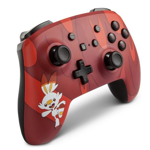 PowerA Enhanced Wireless Controller - Pokemon Scorbunny for Nintendo Switch PowerA Enhanced Wireless Controller - Pokemon Scorbunny for Nintendo Switch
