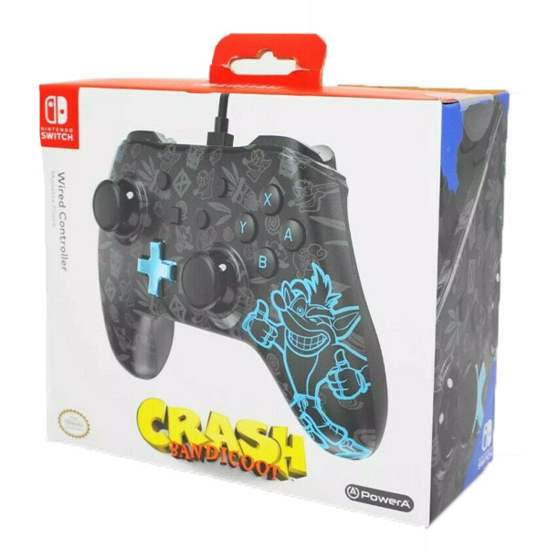 PowerA Wired Controller - Crash Bandicoot for Nintendo Switch