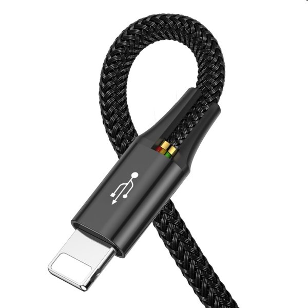 Baseus Fast 4v1 kábel USB-A/Micro-USB+Lightning+2xUSB-C 3.5A 1.2m