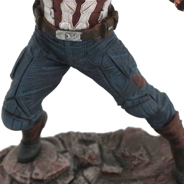 Figura Marvel Movie Gallery Avengers: Endgame Captain America PVC Diorama