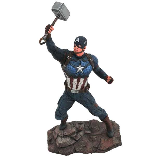 Figura Marvel Movie Gallery Avengers: Endgame Captain America PVC Diorama