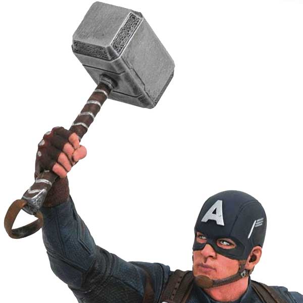 Figura Marvel Movie Gallery Avengers: Endgame Captain America PVC Diorama Figura Marvel Movie Gallery Avengers: Endgame Captain America PVC Diorama
