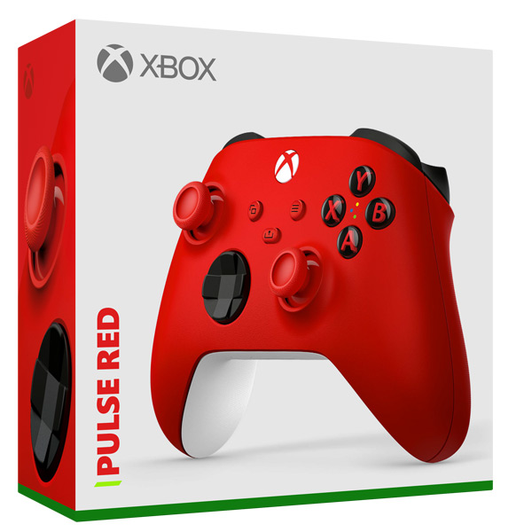 Microsoft Xbox Wireless Controller vezeték nélküli vezérlő, pulse piros