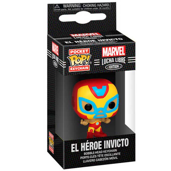 POP! Kulcstartó Luchadores Iron Man (Marvel)