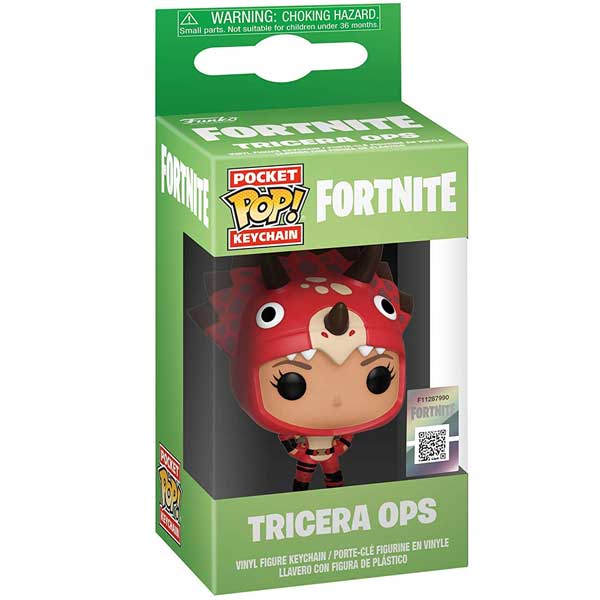 POP! Kulcstartó Tricera Ops (Fortnite)