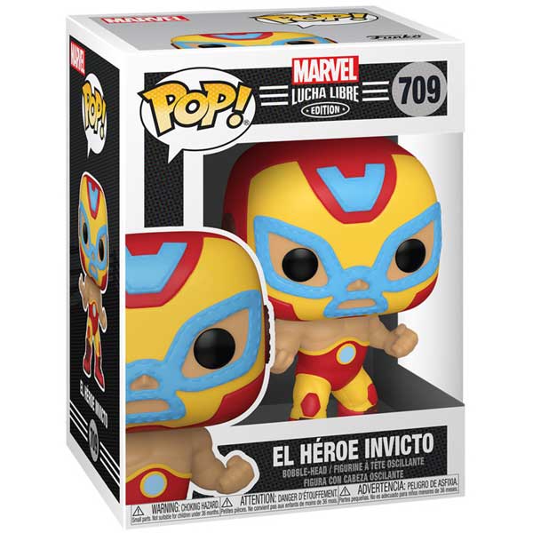 POP! Luchadores: Iron Man (Marvel)