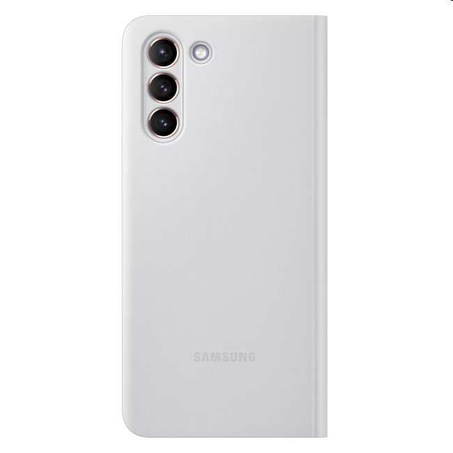 Tok Clear View Cover  Samsung Galaxy S21 Plus - G996B, light gray (EF-ZG996C)