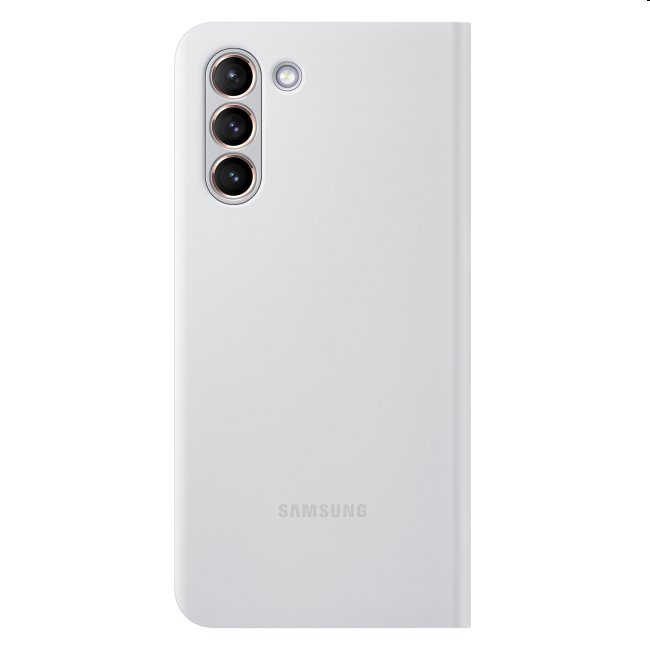 Tok LED View Cover  Samsung Galaxy S21 Plus - G996B, light gray (EF-NG996P)