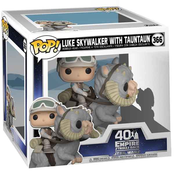 POP! Deluxe: Luke Skywalker with Taun Taun (Star Wars)