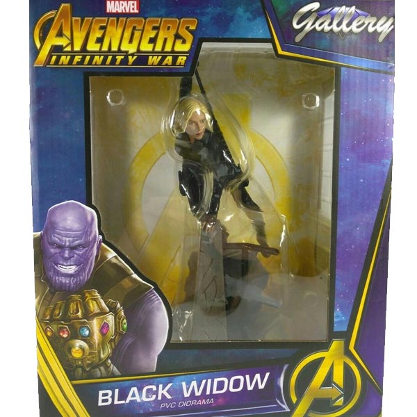 Figura Marvel Gallery Avengers Infinity War Black Widow Diorama Figura Marvel Gallery Avengers Infinity War Black Widow Diorama
