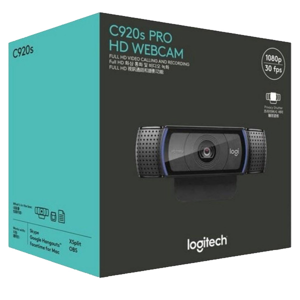 Logitech HD Pro Webam C920 Central Packaging